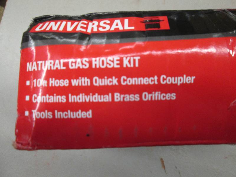lot 274 image: natural gas hose kit 10 foot ...