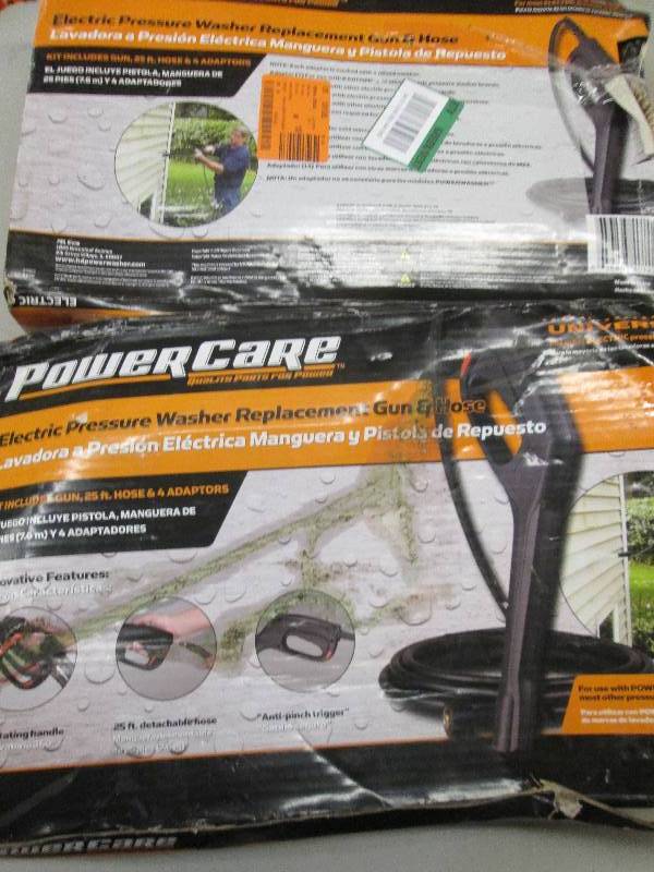 lot 276 image: 2 electric pressure washer replacem...
