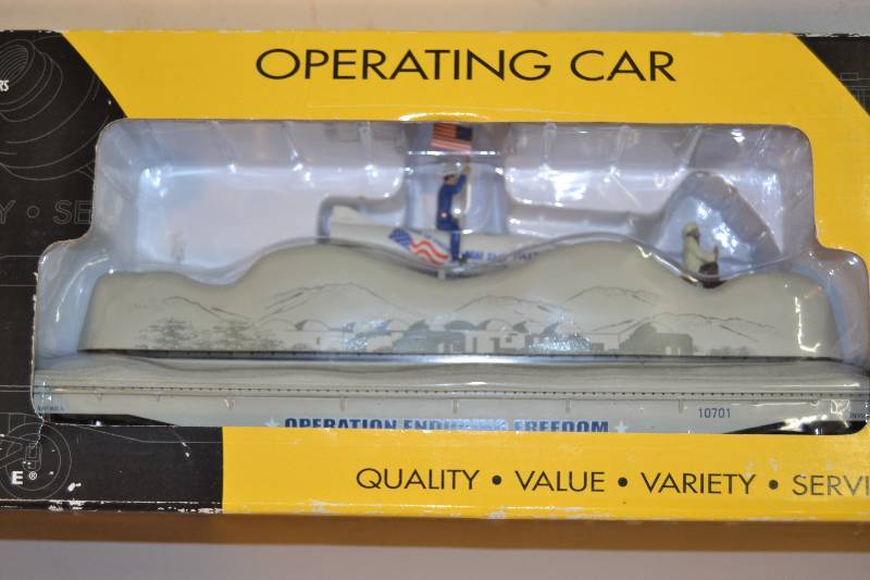 lot 131 image: Die Cast train car model