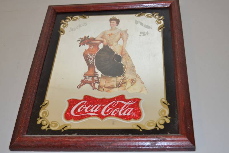 lot 47 image: Coca-Cola Mirror