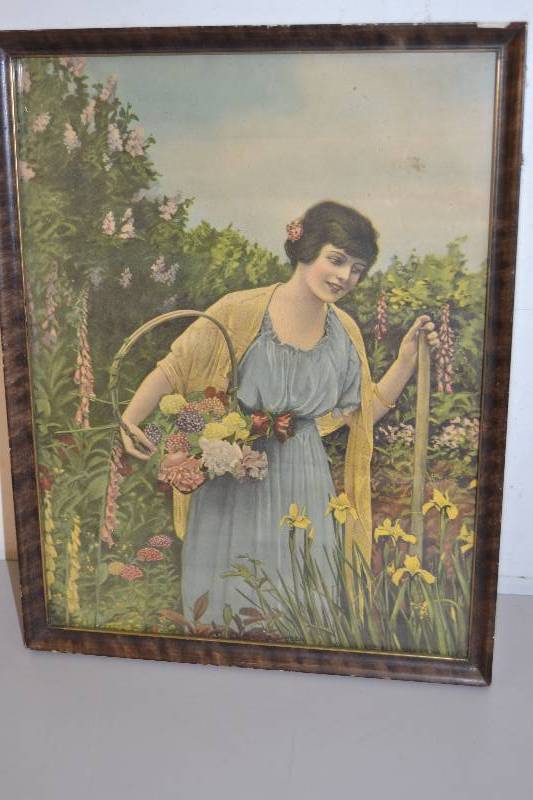 lot 85 image: Vintage Print