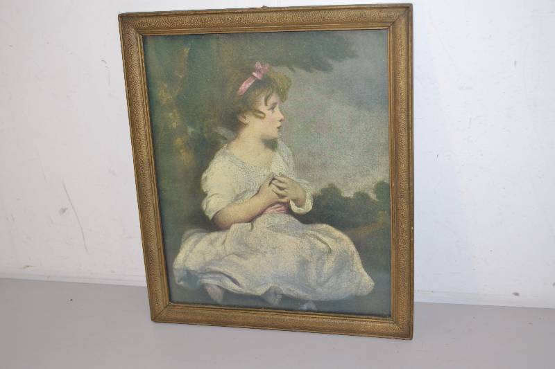 lot 86 image: Vintage Print