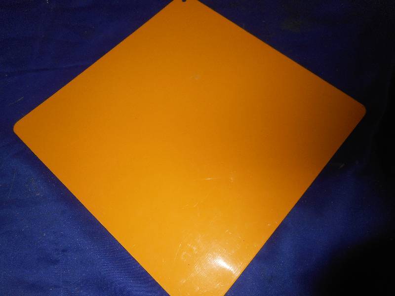 METAL DOLPHIN CROSSING SIGN
