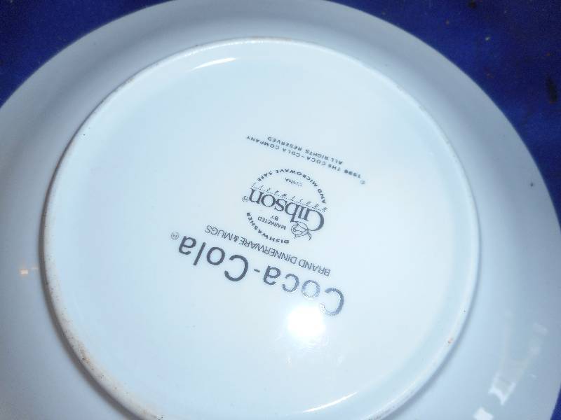 4 COLLECTIBLE COCA COLA PLATES