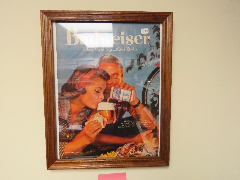 Vintage Budweiser Advertisment