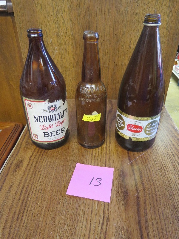 Vintage Beer Bottles