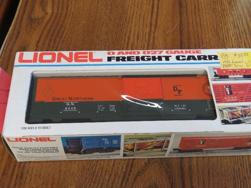 Vintage Lionel Train Car