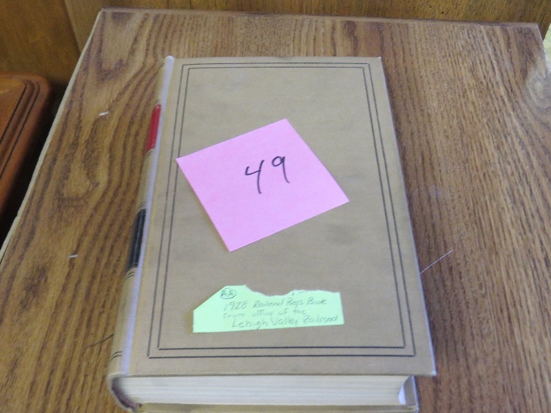 Vintage Railroad Book