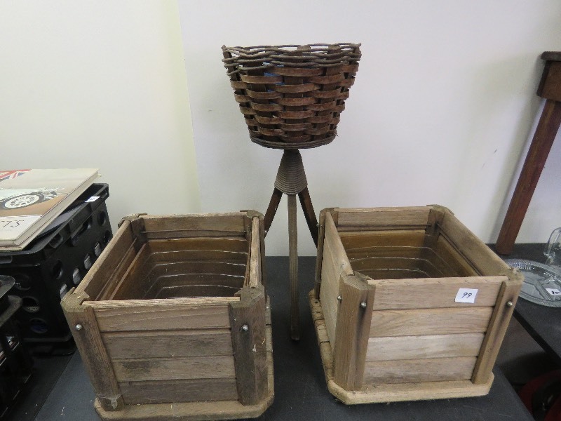 Vintage Outdoor planters