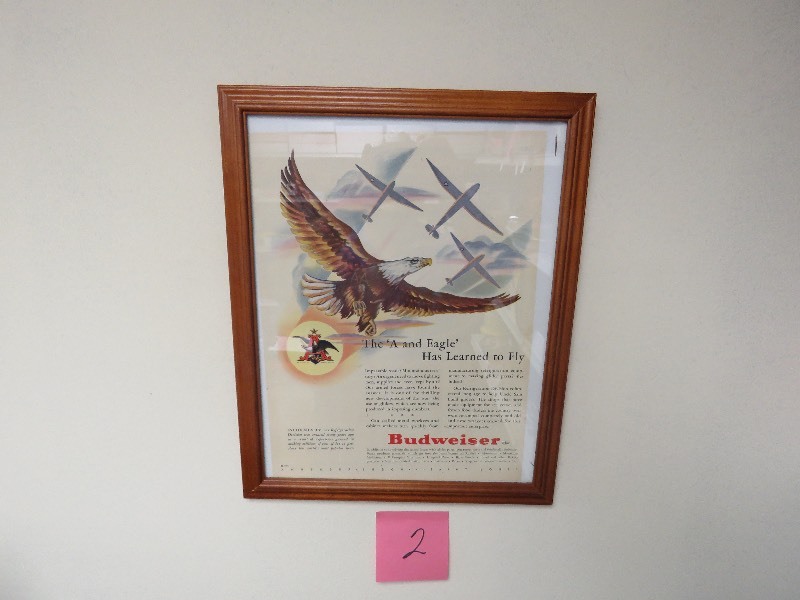 Vintage Budweiser Advertisment