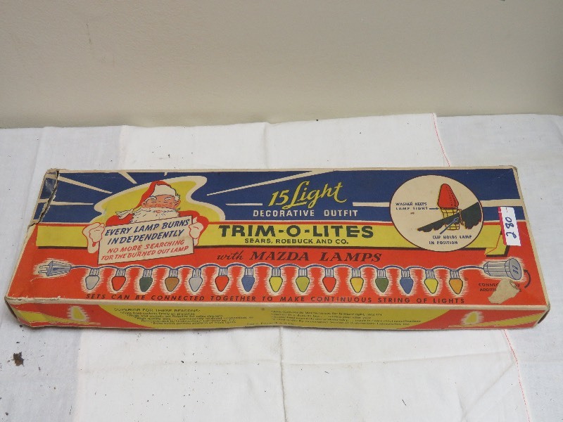 Vintage Christmas lights