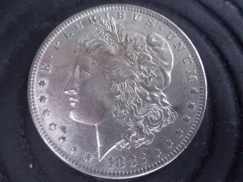 1882 O Morgan Silver Dollar AU-BU