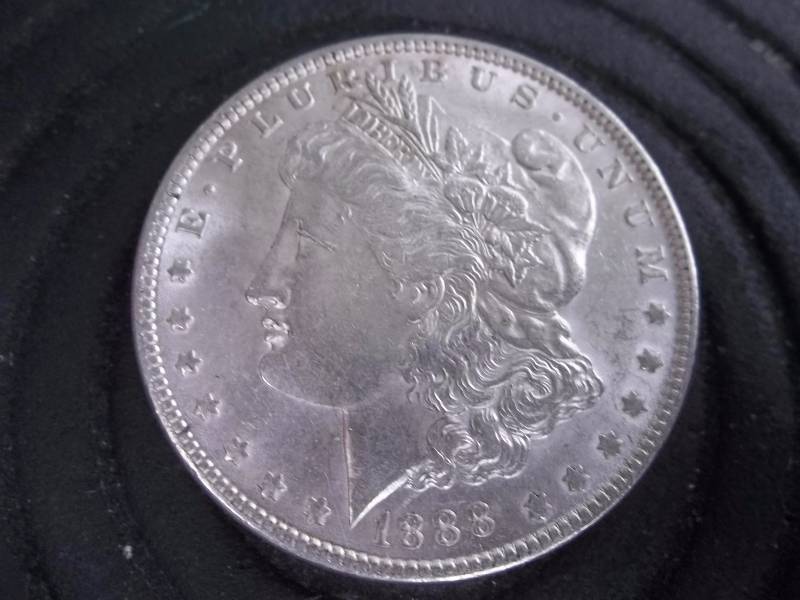 1888  Morgan Silver Dollar AU-BU