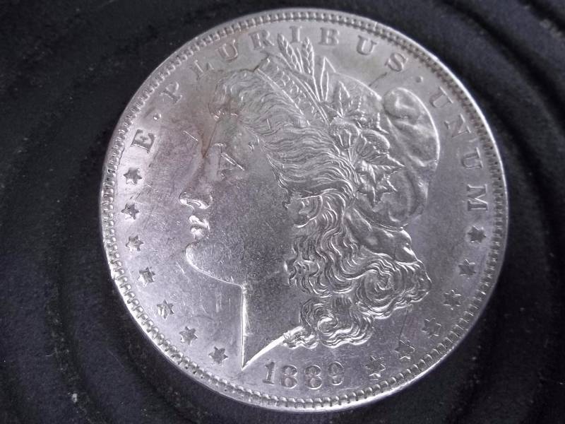 1889  Morgan Silver Dollar AU-BU