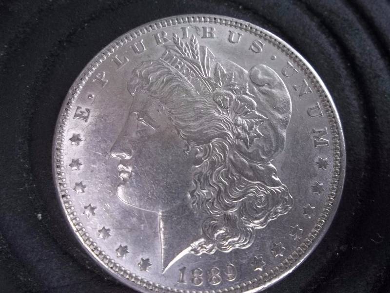 1889  Morgan Silver Dollar AU-BU