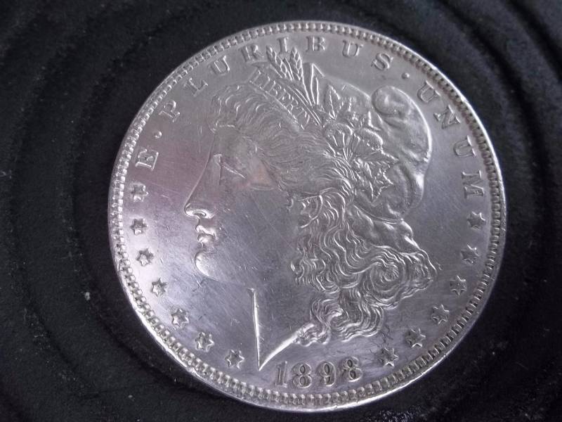 1898 Morgan Silver Dollar AU-BU