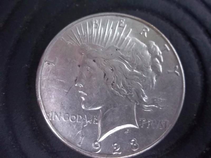1923 Peace Silver Dollar AU-BU