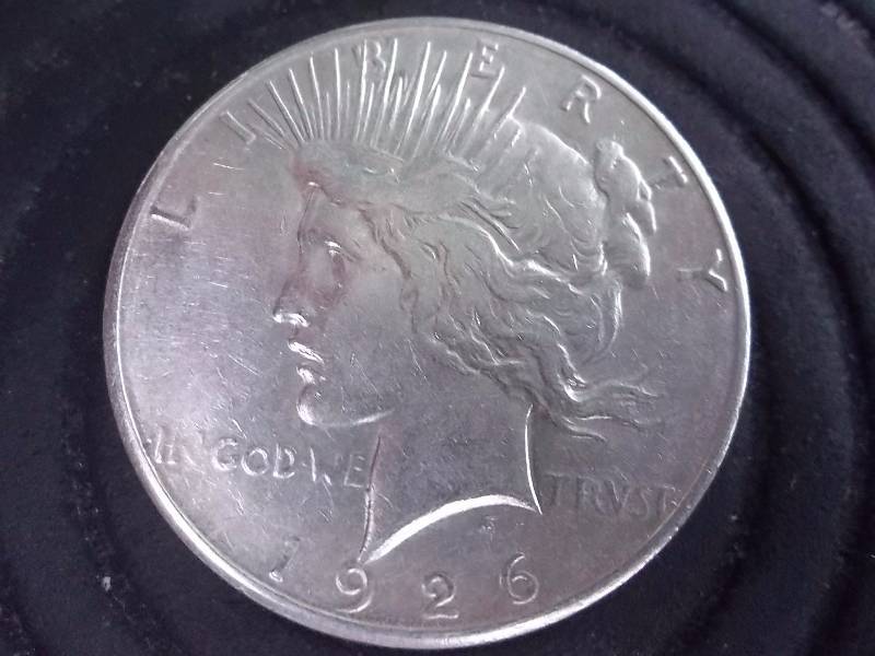 1926 S Peace Silver Dollar AU-BU