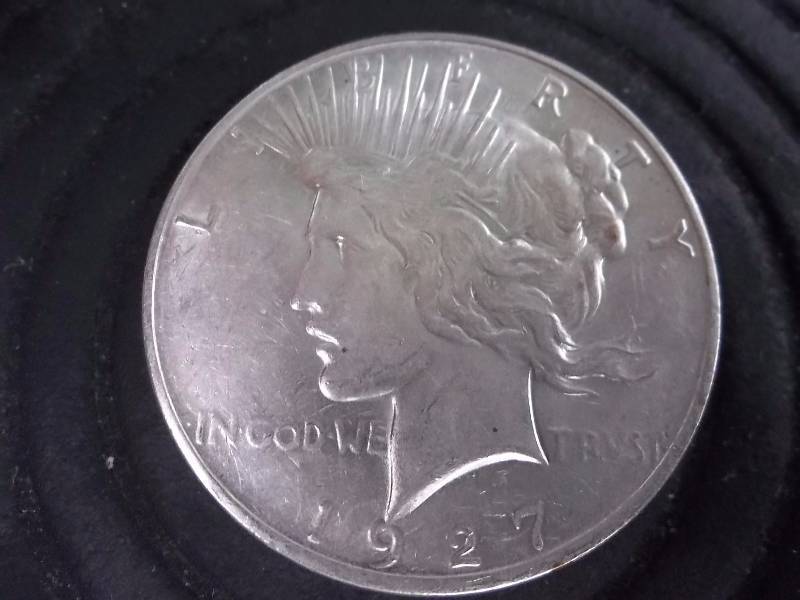 1927 Peace Silver Dollar AU-BU