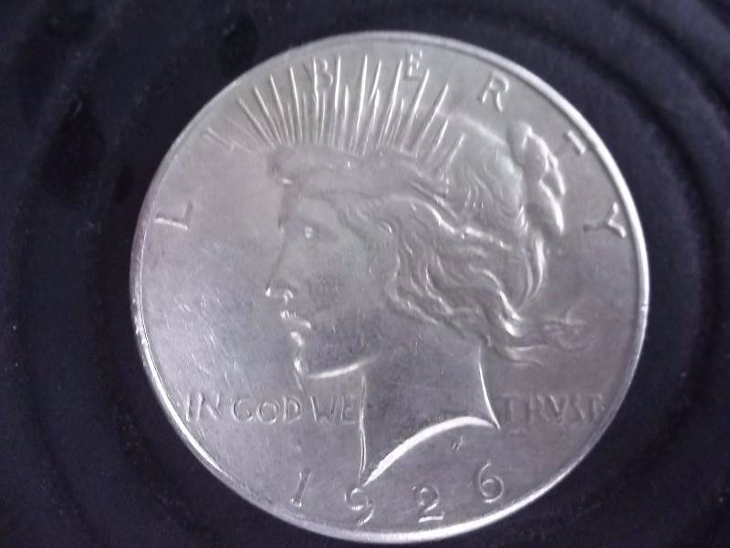 1926 S Peace Silver Dollar AU-BU