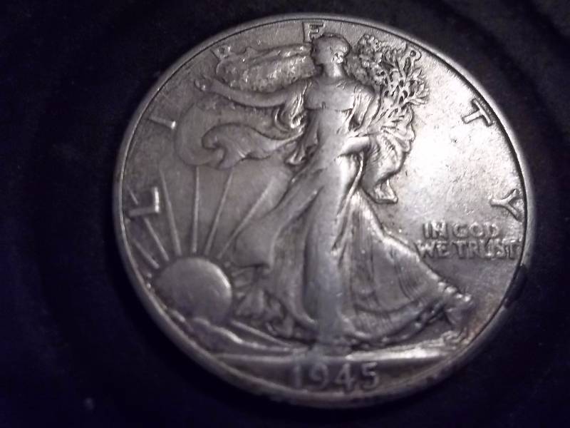 1945 D Walker Half Dollar
