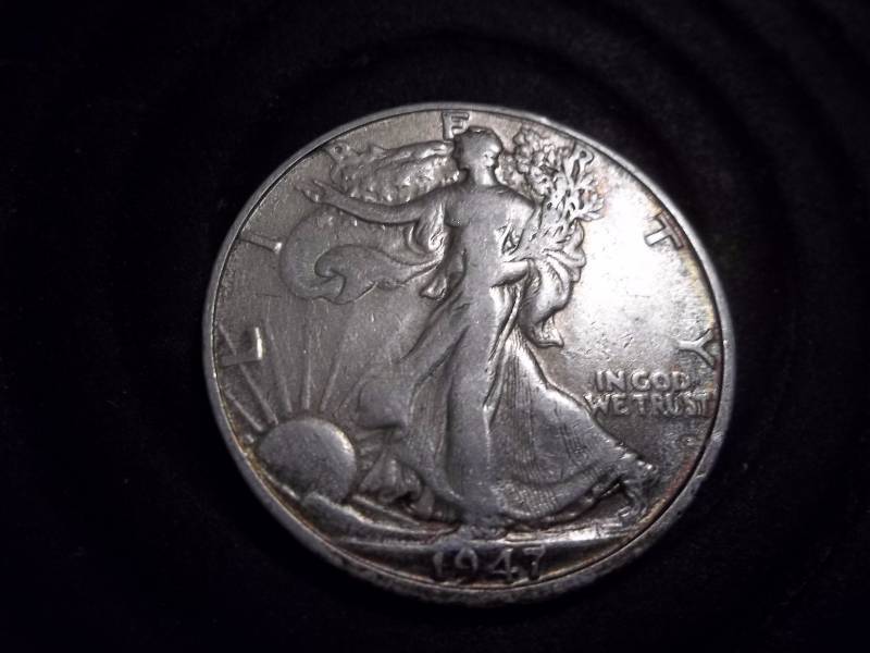 1947 D Walker Half Dollar
