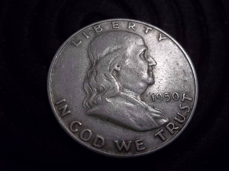 1950 D Franklin Half
