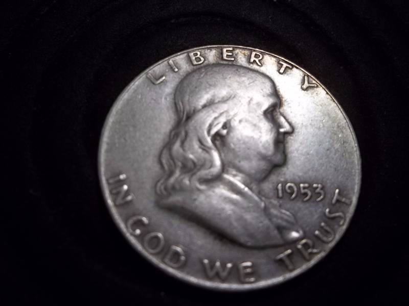 1953 D Franklin Half