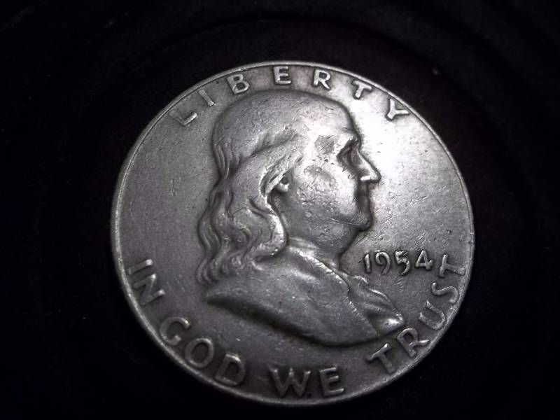 1954 D Franklin Half