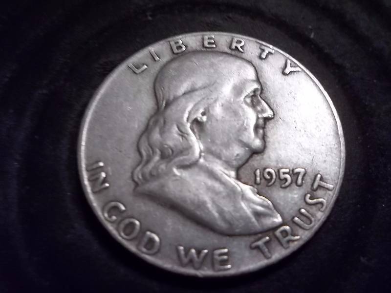 1957 D Franklin Half