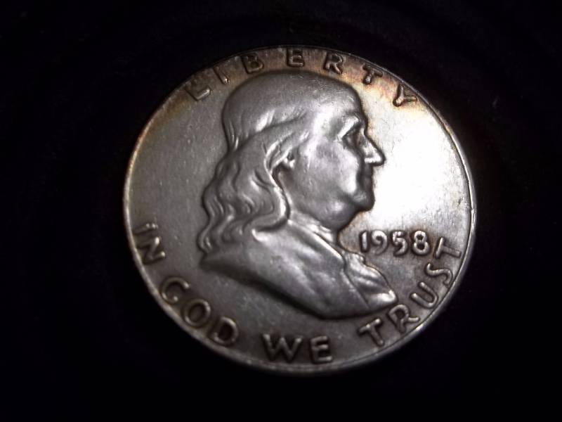 1958 D Franklin Half