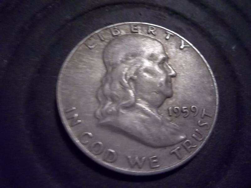1959 D Franklin Half