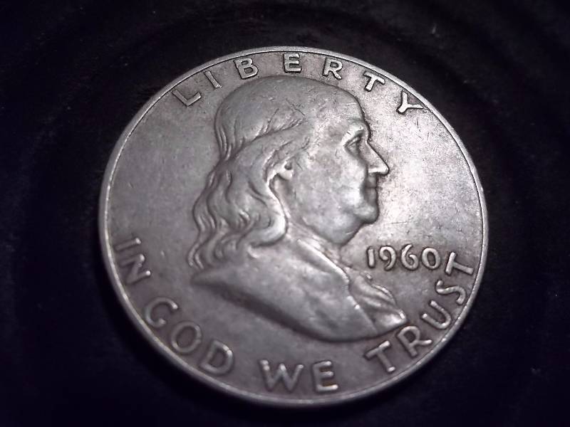 1960 D Franklin Half