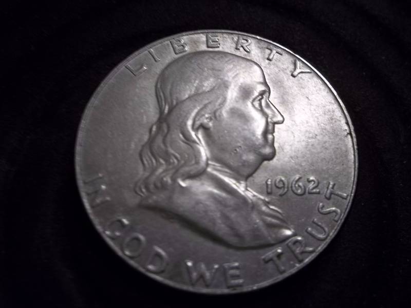 1962 D Franklin Half