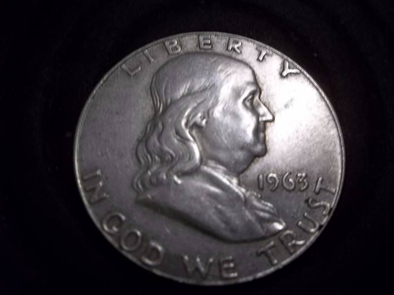 1963 D Franklin Half