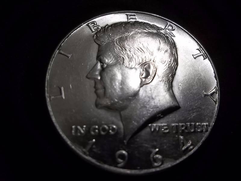 1964 D JFK Half BU