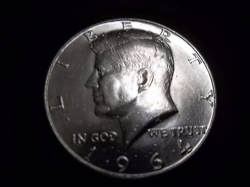 1964 D JFK Half BU