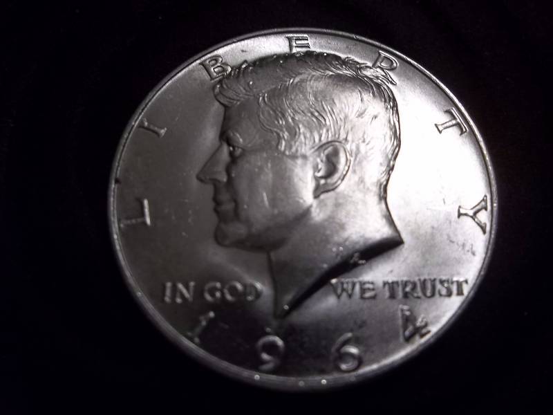 1964 D JFK Half BU