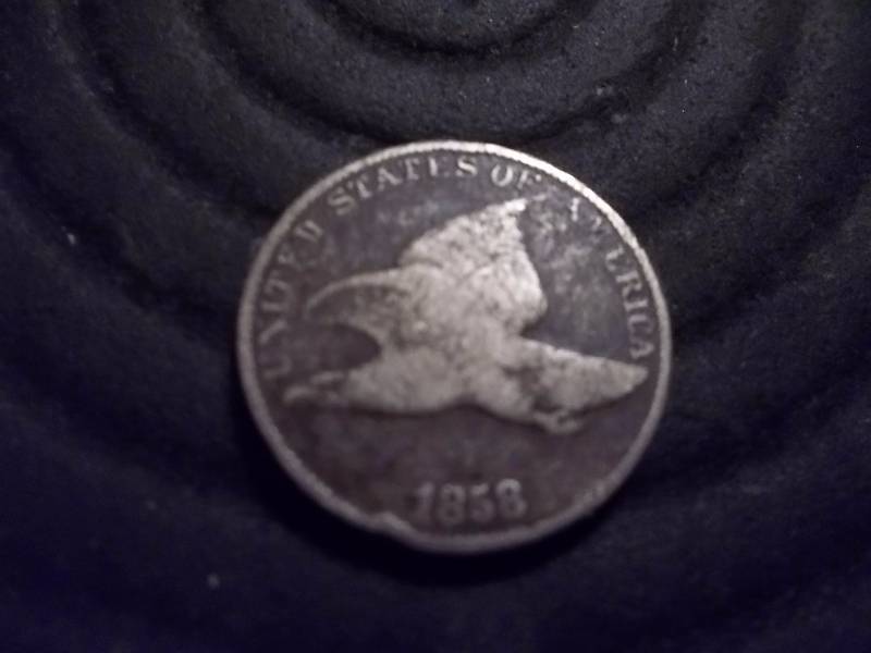 1858 Flying Eagle Cent