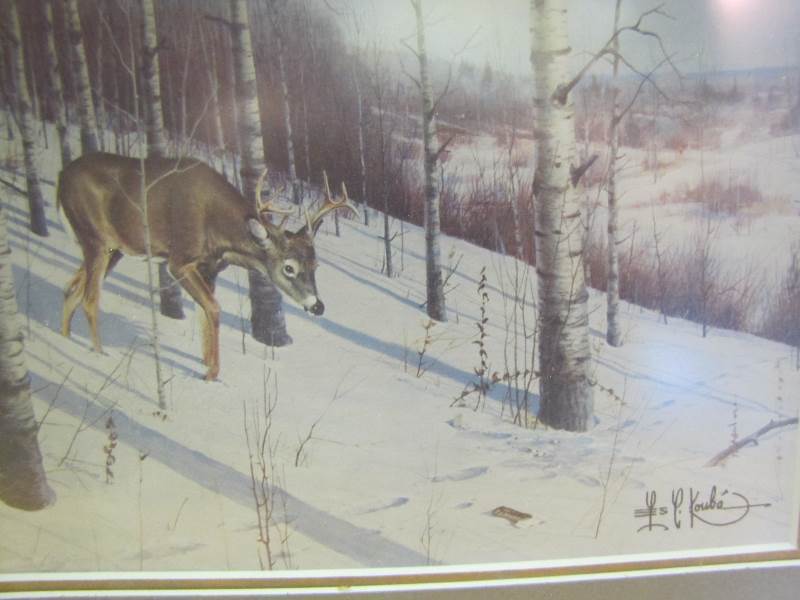 Les Kouba In Shelter & a David A Maass Print