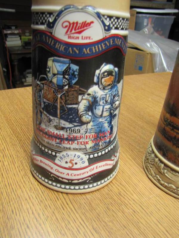 Terry Redlin on Miller High Life Steins