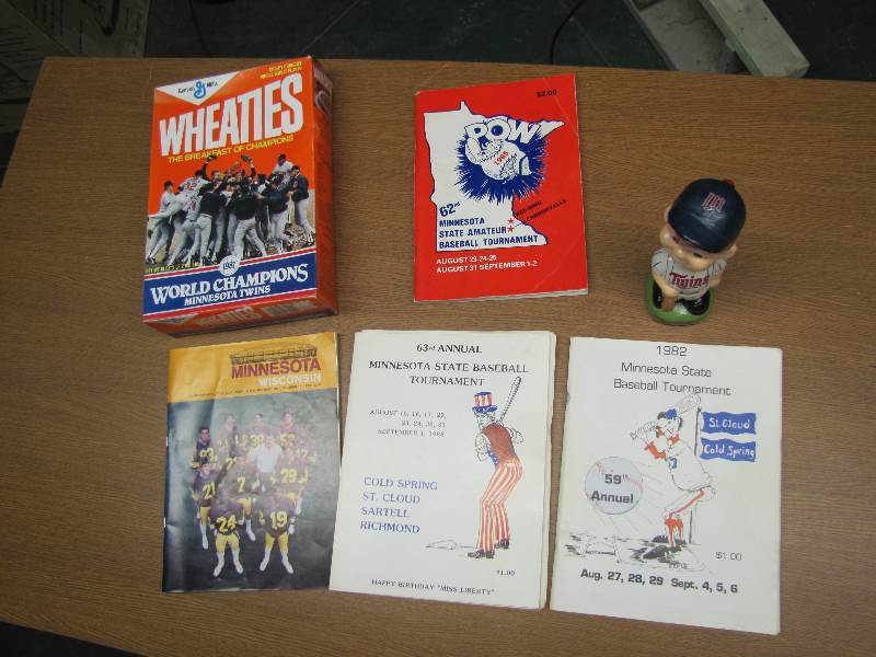 Twins Bobble Head - Box of Wheaties