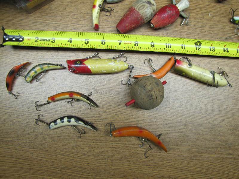 Various vintage Tackle