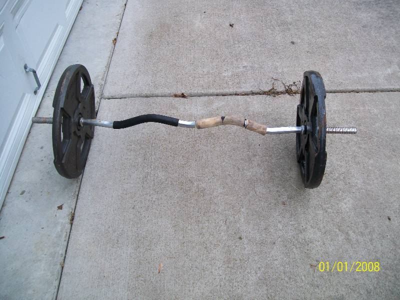 50 pound weight bar