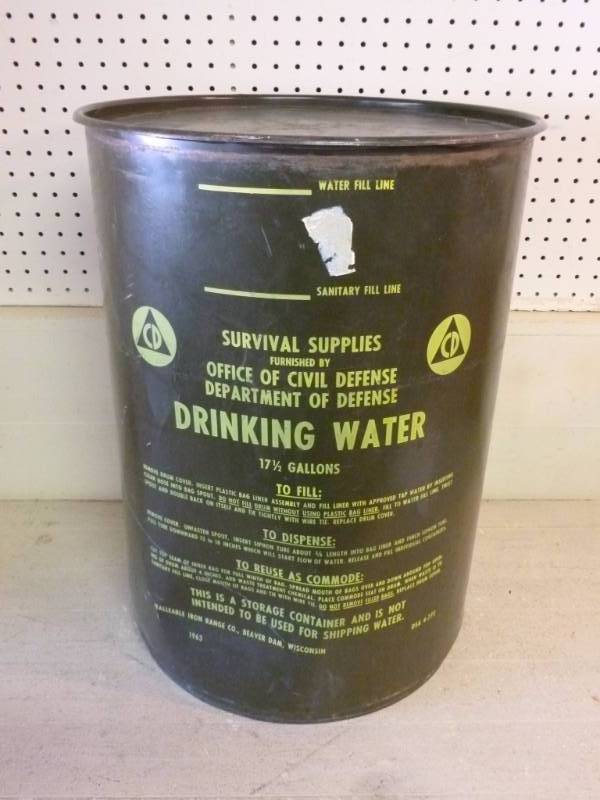 lot 134 image: Vintage Water Container