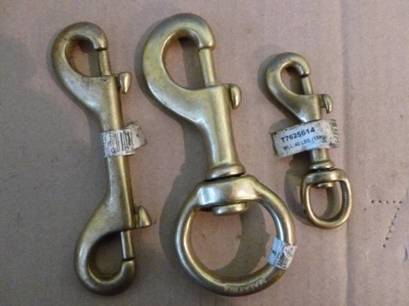 lot 243 image: Bronze Bolt Snaps