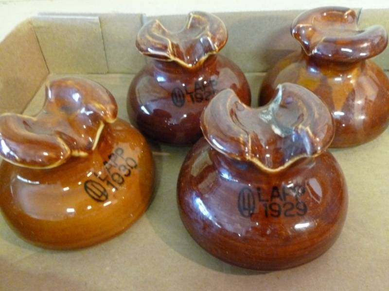 lot 258 image: Vintage Insulators