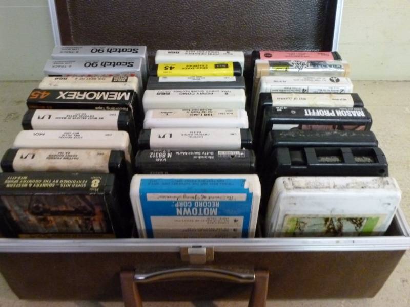 lot 268 image: 8 Track Tapes