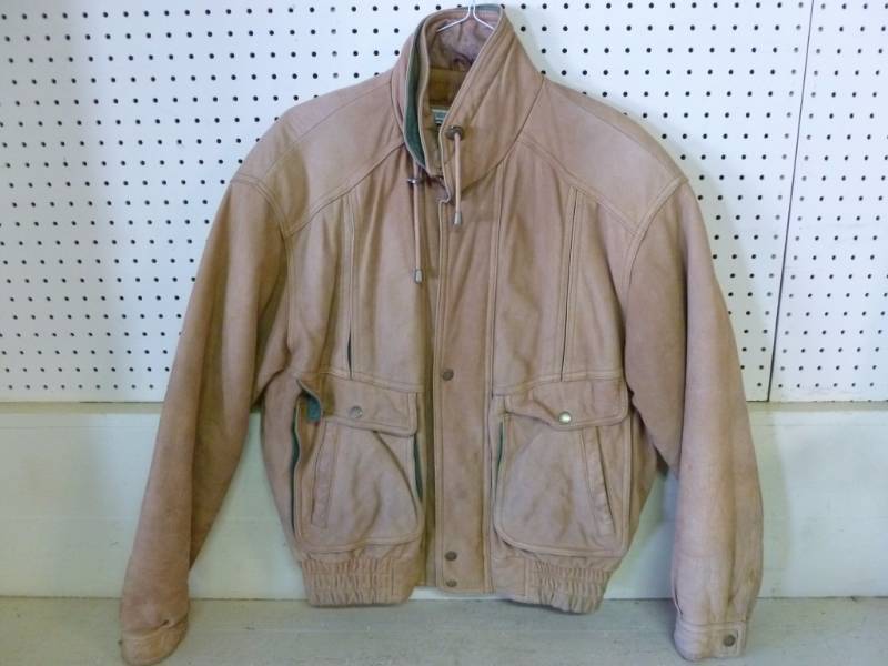 lot 334 image: Leather Jacket