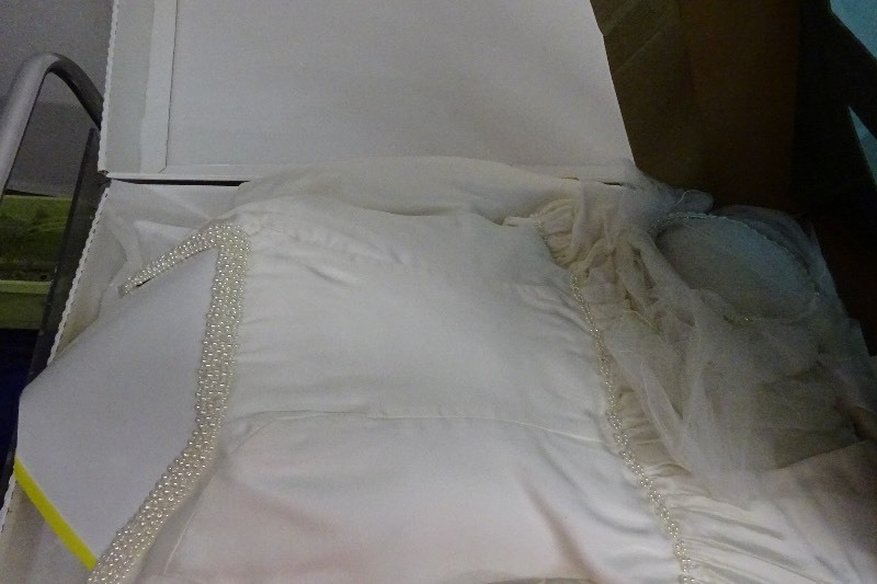 lot 63 image: Bridal Dress